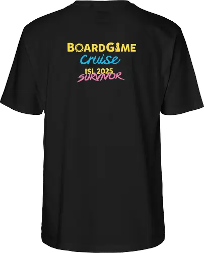 BoardGame Cruise - Island 2025 Survivor T-Shirt