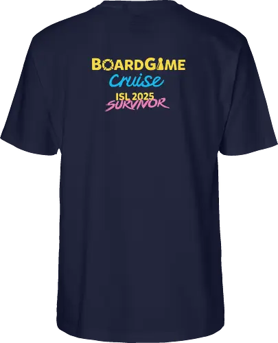 BoardGame Cruise - Island 2025 Survivor T-Shirt