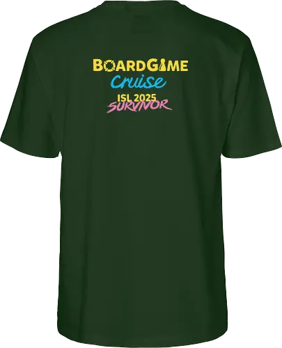 BoardGame Cruise - Island 2025 Survivor T-Shirt