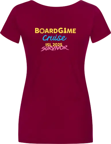 BoardGame Cruise - Island 2025 Survivor T-Shirt