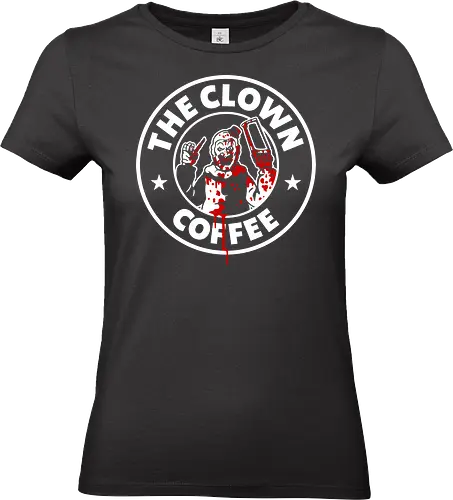The Clown Coffee - slasher, halloween, terrifier, coffee - Standard T-Shirt (Women)