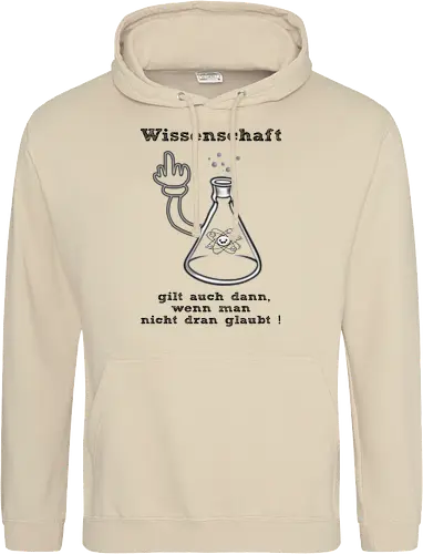 Wissenschaft gilt auch dann, wenn man  nicht dran glaubt ! (sw)