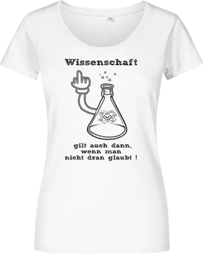 Wissenschaft gilt auch dann, wenn man  nicht dran glaubt ! (sw)