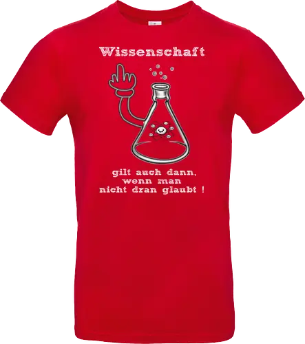 Wissenschaft gilt auch dann, wenn man  nicht dran glaubt ! (ws)