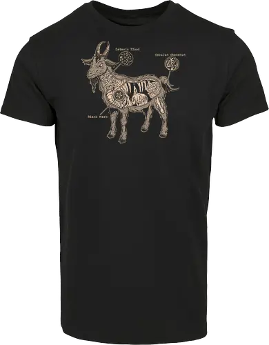 Anatomical Black Goat