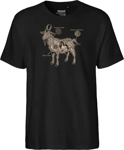Anatomical Black Goat