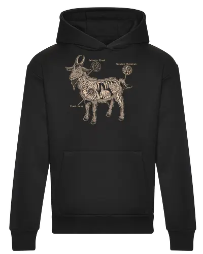 Anatomical Black Goat