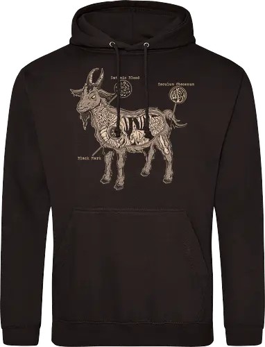 Anatomical Black Goat