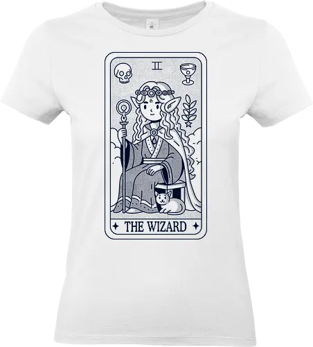 The wizard - TAROT, CARD, CARD TAROT, POP, MAGIC, MAGICAL, WIZARD - Standard T-Shirt (Women)