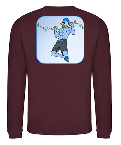 roost pullup - roost, crypto, currency, base, nft - Sweatshirt