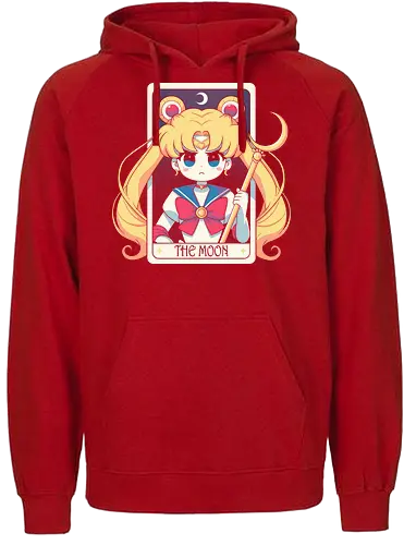 The Moon - anime, manga, sailor, moon, Sailor, serena, manga, japan - Fairtrade Hoodie