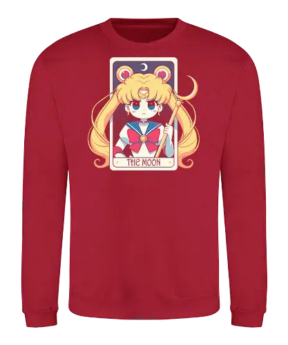 The Moon - anime, manga, sailor, moon, Sailor, serena, manga, japan - Sweatshirt