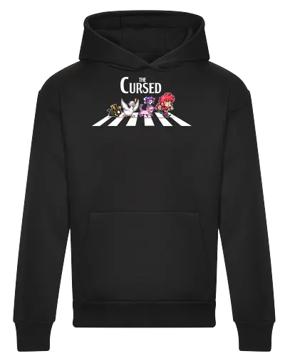 The Cursed - anime, manga, ranma, pchan, humor, cat, cute, shampoo, pig, beatles, abbey road, akane tendo, ranma saotome, shoujo - Heavyweight Hoodie
