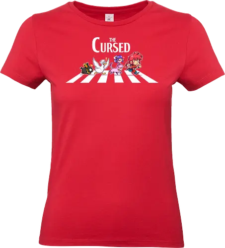 The Cursed - anime, manga, ranma, pchan, humor, cat, cute, shampoo, pig, beatles, abbey road, akane tendo, ranma saotome, shoujo - Standard T-Shirt (Women)