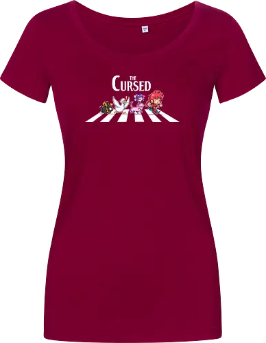The Cursed - anime, manga, ranma, pchan, humor, cat, cute, shampoo, pig, beatles, abbey road, akane tendo, ranma saotome, shoujo - Women T-Shirt