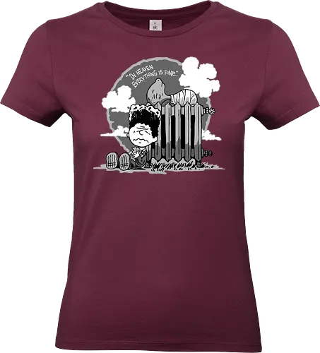 Eraserhouse - lynch, david lynch, peanut, mashup, eraser - Standard T-Shirt (Women)