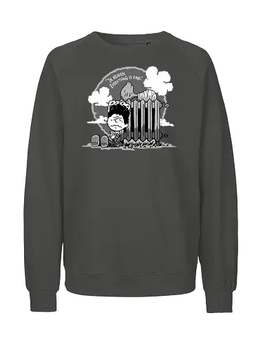 Eraserhouse - lynch, david lynch, peanut, mashup, eraser - Fairtrade Sweatshirt