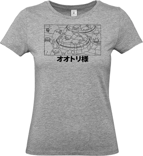 Big Birds Bath - bath, anime, manga, japanese, yokai - Standard T-Shirt (Women)