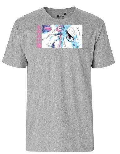 Wolf Hug - bath, anime, manga, japanese, yokai - Fairtrade T-Shirt