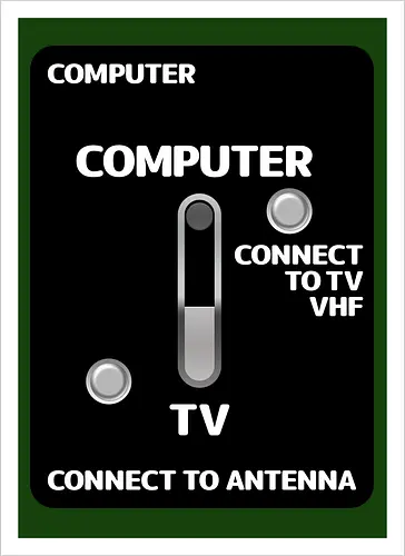 RF Switch 80's Game Art