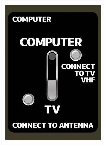 RF Switch 80's Game Art