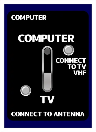RF Switch 80's Game Art