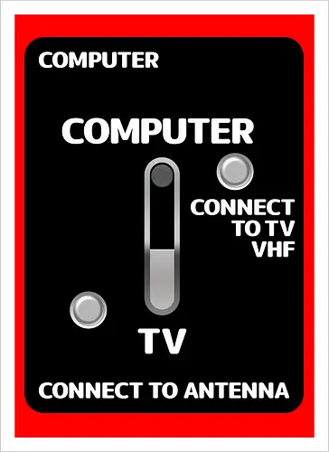 RF Switch 80's Game Art