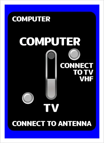 RF Switch 80's Game Art