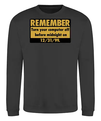 The Millennium Bug Vintage Art - vintage, game art, meme, memes, nerd, parody, pixel art, retro gaming, video game, arcade, game, funny quote, gaming, geek, humor, joke - Sweatshirt
