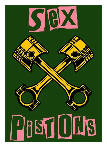 Sex Pistons Parody Art