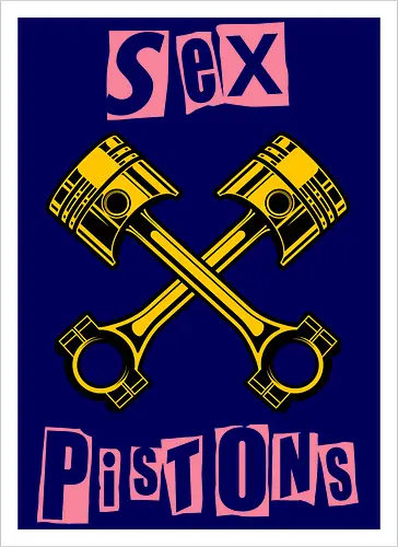 Sex Pistons Parody Art
