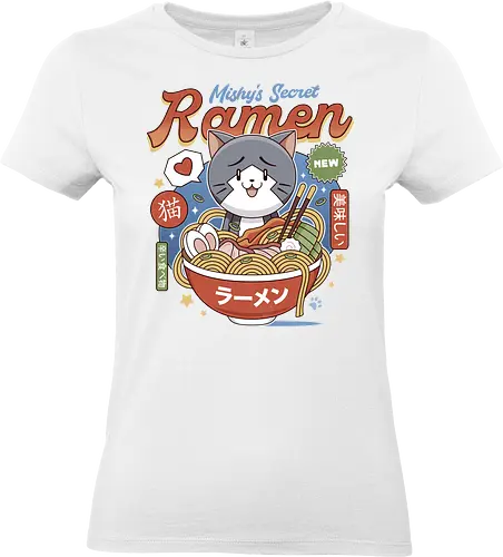Mishelam Wonderland Mishy Ramen - legend heroes, crossbell, bracer guild, thors military academy, trails from zero, ramen, noodles, trails into reverie, trails of cold steel, gamer, gaming, video game, trails to azure, tio plato, mishy - Standard T-Shirt (Women)