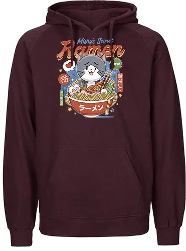 Mishelam Wonderland Mishy Ramen - legend heroes, crossbell, bracer guild, thors military academy, trails from zero, ramen, noodles, trails into reverie, trails of cold steel, gamer, gaming, video game, trails to azure, tio plato, mishy - Fairtrade Hoodie