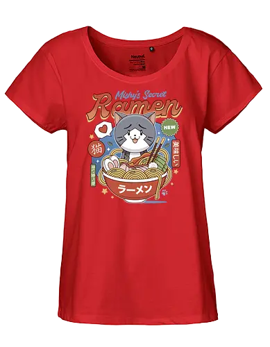Mishelam Wonderland Mishy Ramen - legend heroes, crossbell, bracer guild, thors military academy, trails from zero, ramen, noodles, trails into reverie, trails of cold steel, gamer, gaming, video game, trails to azure, tio plato, mishy - Fairtrade Girl Shirt