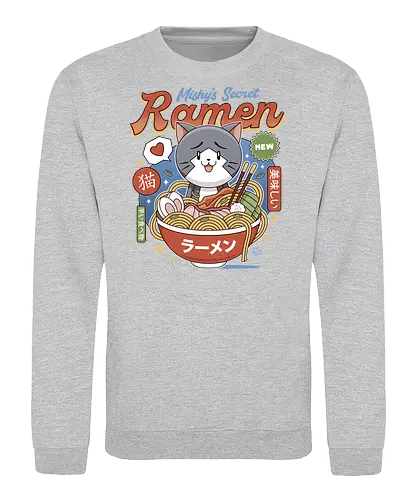 Mishelam Wonderland Mishy Ramen - legend heroes, crossbell, bracer guild, thors military academy, trails from zero, ramen, noodles, trails into reverie, trails of cold steel, gamer, gaming, video game, trails to azure, tio plato, mishy - Sweatshirt