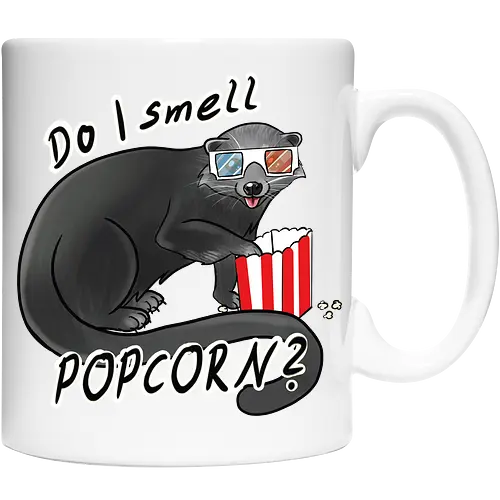 Binturong, Popcorn