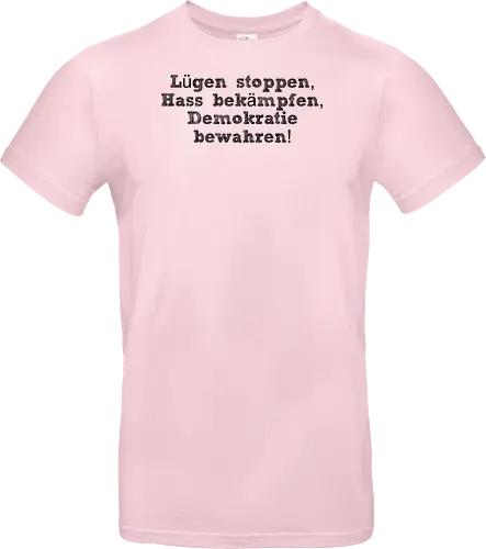 Lügen stoppen, Hass bekämpfen, Demokratie bewahren!
