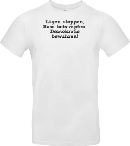 Lügen stoppen, Hass bekämpfen, Demokratie bewahren!