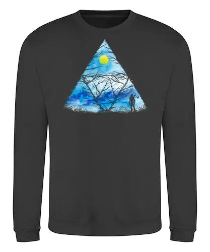 Song of winter - gaming, classic gaming, retrogaming, wild lands, Hero of Time - Sweatshirt
