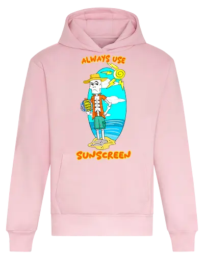 Skeleton's Sunscreen (Sonnencreme für Skelette) - skelett, sonnencreme, strand, sommer, lustig, humor, cartoon, kawaii, sonne, sonnenschutz, schatten, totenschädel, halloween, schwarzer humor, spaß, urlaub, heiß, sonnenbrand, gruselig, witzig - Heavyweight Hoodie
