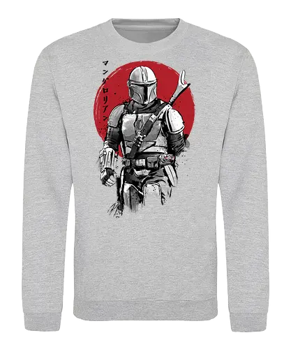 Bounty Hunter Bounty Hunter sumie - Bounty Hunter, Space Opera, sumi e, japan, japanese art, galaxy - Sweatshirt