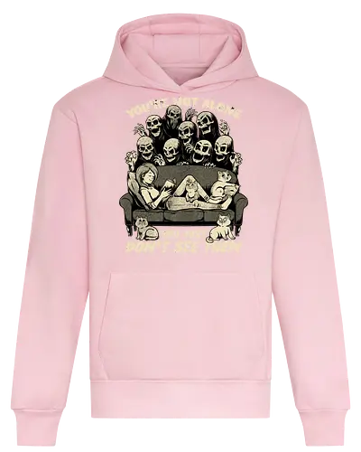 Ghosts and Cats Everywhere - Ghosts, cat, pet, Cats, cute, fun, funny, cosmic horror, horror, ghost, stories, dead, spirits, zombies, book, bookworm, books, relax, scary, creepy, scared, evil - Heavyweight Hoodie