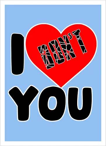 I Don't Love You (Ich liebe dich nicht)