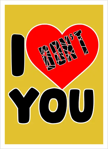 I Don't Love You (Ich liebe dich nicht)