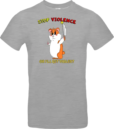 Stop Violence Hamster (Stoppt Gewalt Hamster)