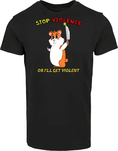 Stop Violence Hamster (Stoppt Gewalt Hamster)