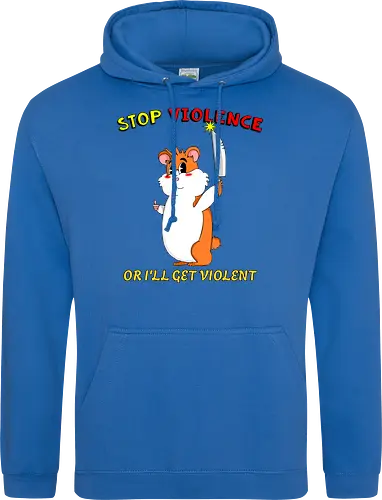 Stop Violence Hamster (Stoppt Gewalt Hamster)