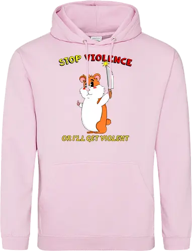 Stop Violence Hamster (Stoppt Gewalt Hamster)