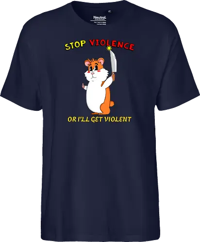 Stop Violence Hamster (Stoppt Gewalt Hamster)