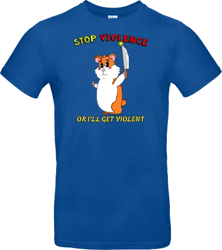 Stop Violence Hamster (Stoppt Gewalt Hamster)